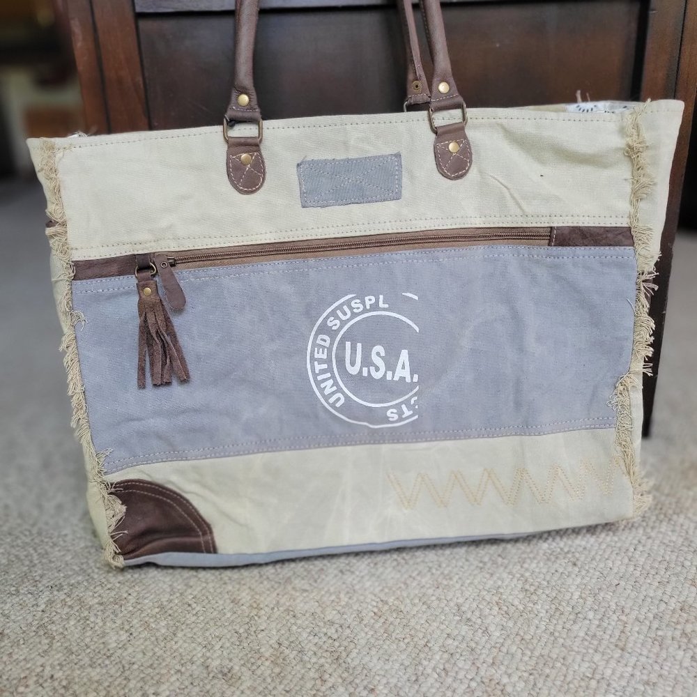 New For 23' Vintage Weekender Tote Bag